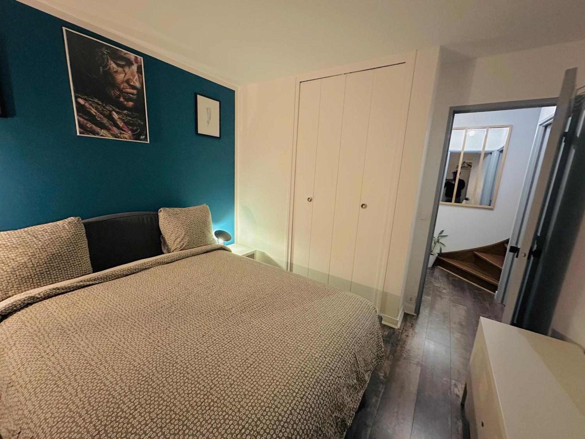 Cosy Duplex Avec Parking A Paris 19 By Immo Kit Bnb מראה חיצוני תמונה